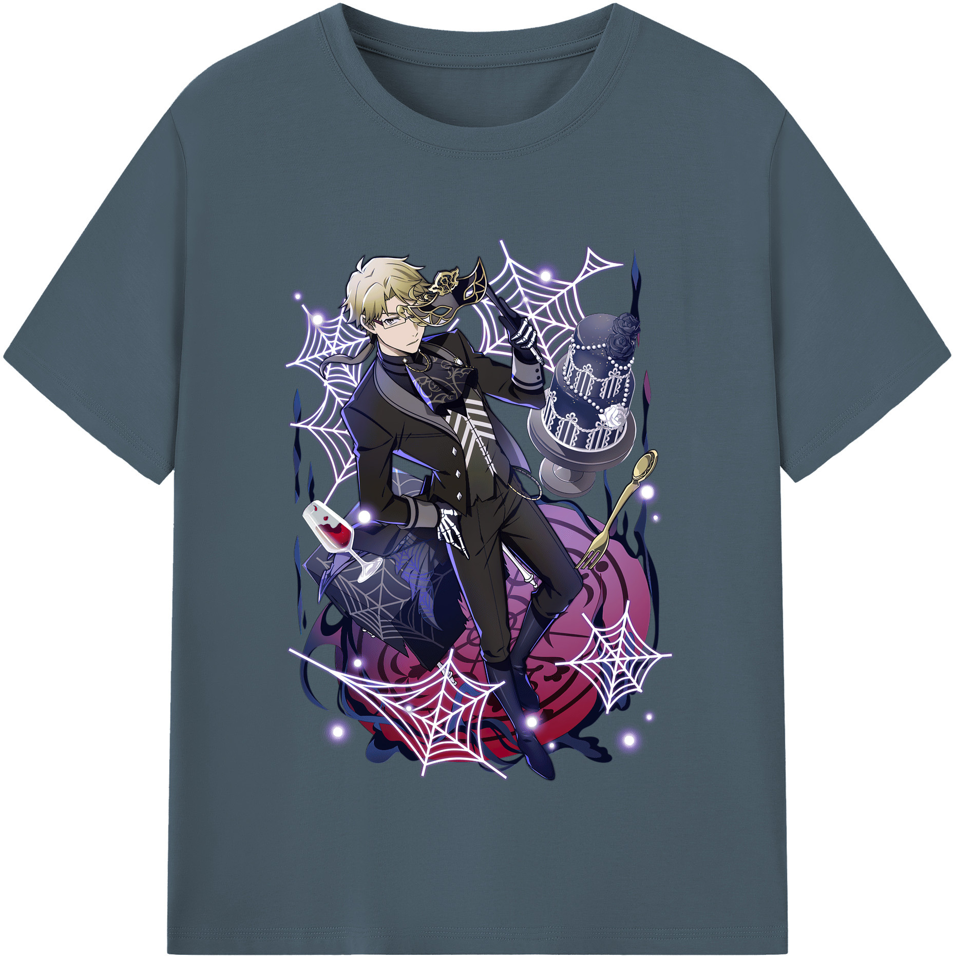 （画像用） 文豪ストレイドッグス Bungo Stray Dogs 綿100％半袖Tシャツ（フロントプリント）